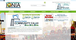 Desktop Screenshot of ioniachamber.org