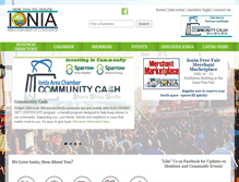 Tablet Screenshot of ioniachamber.org